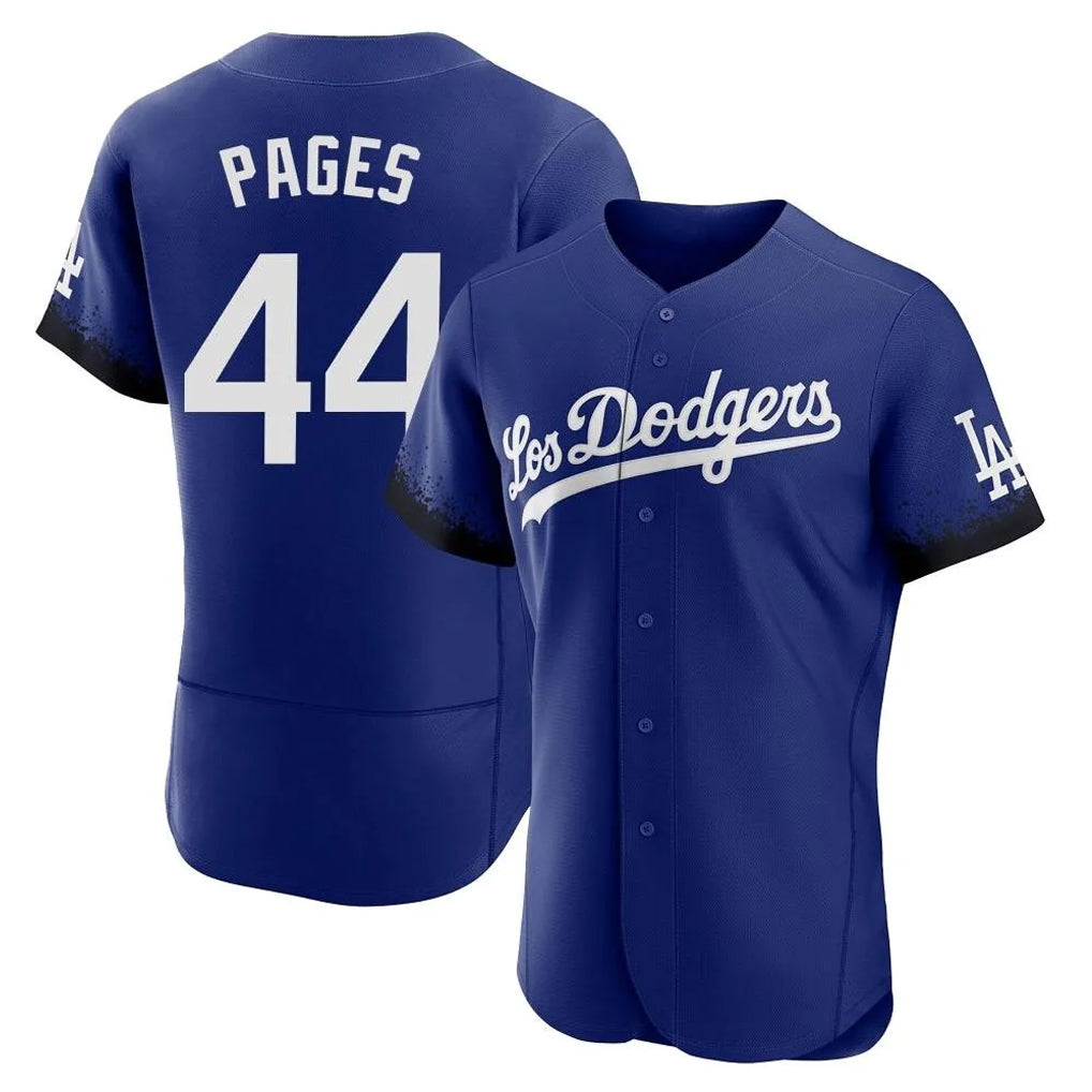 Trusc LA.Dodgers #44 Andy Pages Player Royal City Connect Elite Home Stitched Jerseys