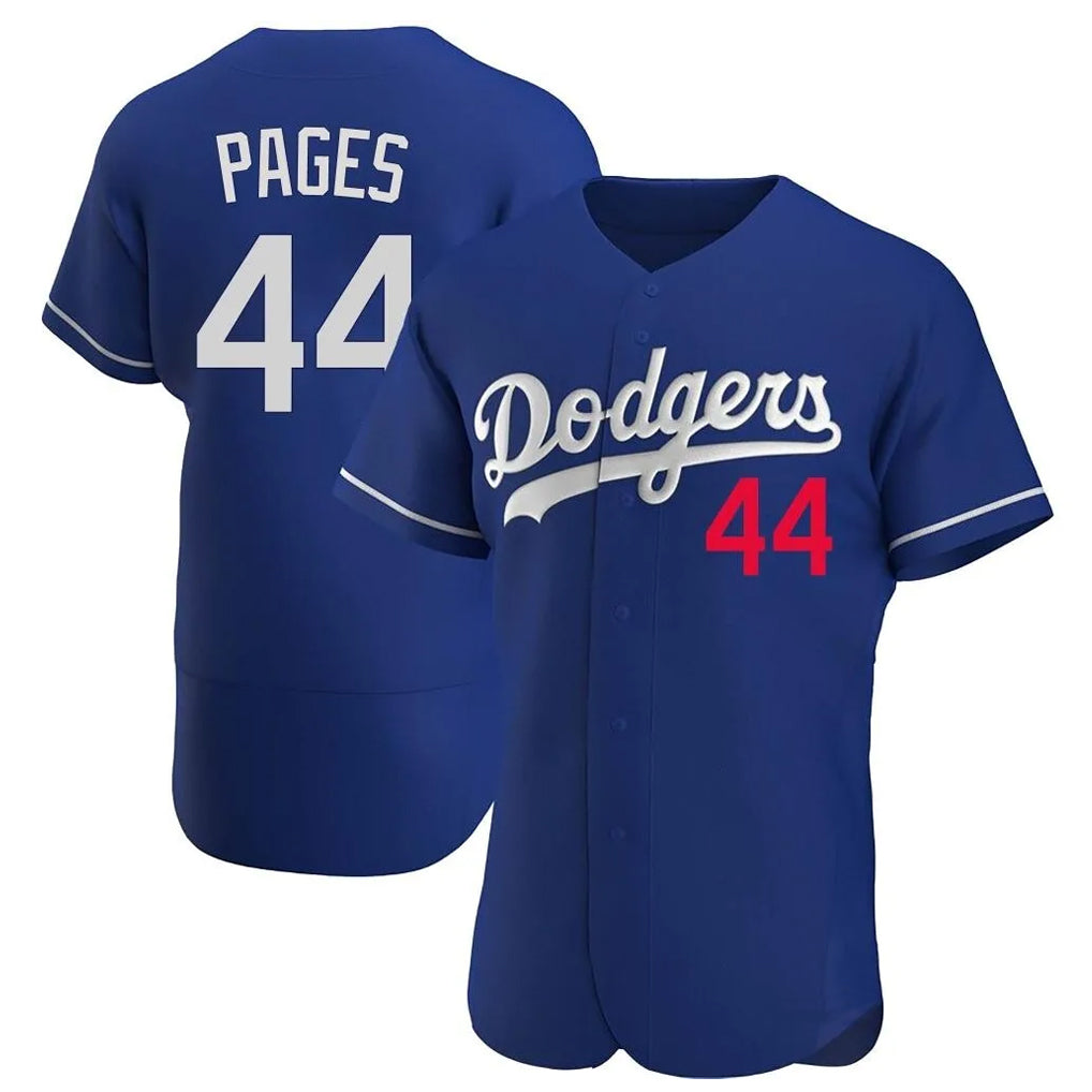 Trusc LA.Dodgers #44 Andy Pages Player Royal Limited Elite Home Stitched Jerseys
