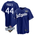 Trusc LA.Dodgers #44 Andy Pages Player Royal World Series Game Stitched Jerseys