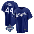 Trusc LA.Dodgers #44 Andy Pages Player Royal World Series Meet Game Stitched Jerseys