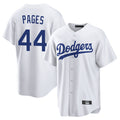 Trusc LA.Dodgers #44 Andy Pages Player White Game Home Stitched Jerseys