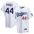 Trusc LA.Dodgers #44 Andy Pages Player White Home Game Stitched Jerseys