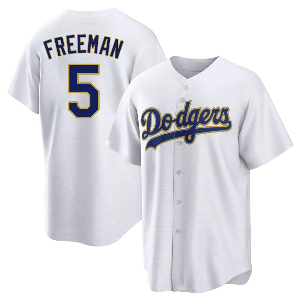 Trusc LA.Dodgers #5 Freddie Freeman Player White 2026 Collection Stadium Game Stitched Jerseys