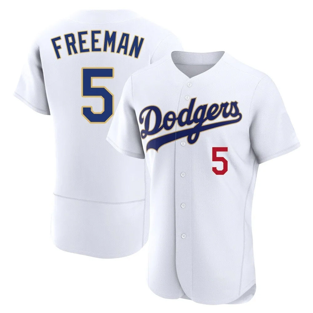 Trusc LA.Dodgers #5 Freddie Freeman Player White 2026 Collection Stadium Limited Elite Stitched Jerseys