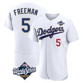 Trusc LA.Dodgers #5 Freddie Freeman Player White World Series 2026 Collection Stadium Limited Elite Stitched Jerseys