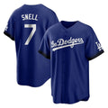 Trusc LA.Dodgers #7 Blake Snell Player Royal City Connect Home Game Stitched Jerseys