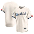 Trusc LA.Dodgers Blank Player Cream City Connect Limited Home Stitched Jerseys