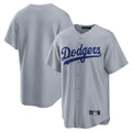 Trusc LA.Dodgers Blank Player Gray Game Home Stitched Jerseys