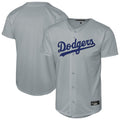 Trusc LA.Dodgers Blank Player Gray Game Stitched Jerseys