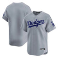 Trusc LA.Dodgers Blank Player Gray Limited Home Stitched Jerseys