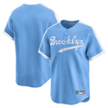 Trusc LA.Dodgers Blank Player Light Blue Cooperstown Collection Limited Stitched Jerseys