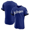 Trusc LA.Dodgers Blank Player Royal City Connect Elite Home Stitched Jerseys