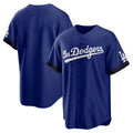 Trusc LA.Dodgers Blank Player Royal City Connect Home Game Stitched Jerseys