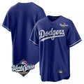 Trusc LA.Dodgers Blank Player Royal Game Home World Series Stitched Jerseys