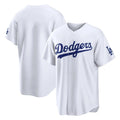 Trusc LA.Dodgers Blank Player White Home Game Stitched Jerseys