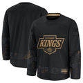 Trusc LA.Kings Black 2024 Military Appreciation Practice Jerseys