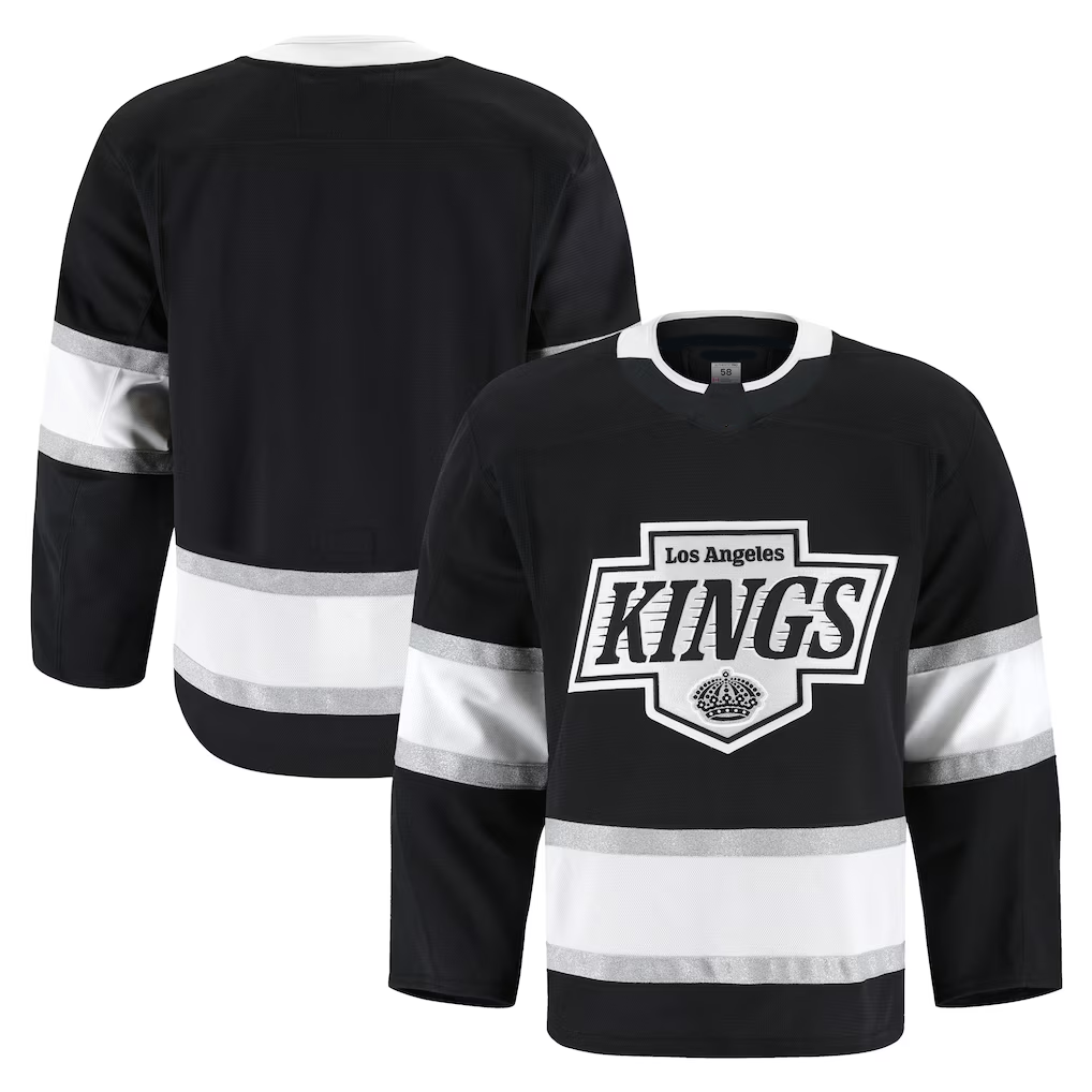 Trusc LA.Kings Black Home Authentic Pro Jerseys