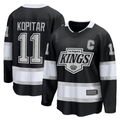 Trusc LA.Kings #11 Anze Kopitar Black Home Premier Breakaway Player Jerseys