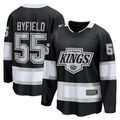 Trusc LA.Kings #55 Quinton Byfield Black Home Breakaway Jerseys