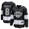 Trusc LA.Kings #8 Drew Doughty Black Home Premier Breakaway Player Jerseys