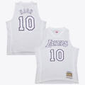 Trusc LA.Lakers #10 Steve Nash White Mitchell & Ness 2012 Day Authentic Stitched Jerseys