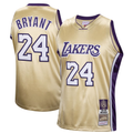 Trusc LA.Lakers #24 Kobe Bryant Mitchell & Ness Gold Hall of Fame Class of 2020 #24 Authentic Hardwood Classics Jerseys