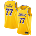 Trusc LA.Lakers #77 Luka Doncic Dri-Fit Swingman Stitched Jerseys