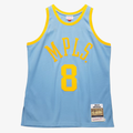 Trusc LA.Lakers #8 Kobe Bryant Mitchell & Ness Powder Blue 2001-2002 Hardwood Classics Authentic Player Stitched Jerseys