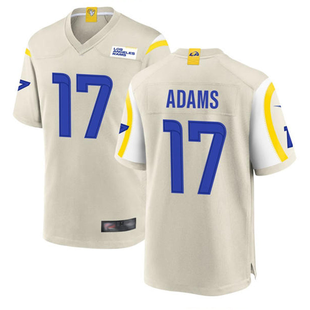Trusc LA.Rams #17 Davante Adams Player Bone Vapor F.U.S.E. Limited Stitched Jerseys