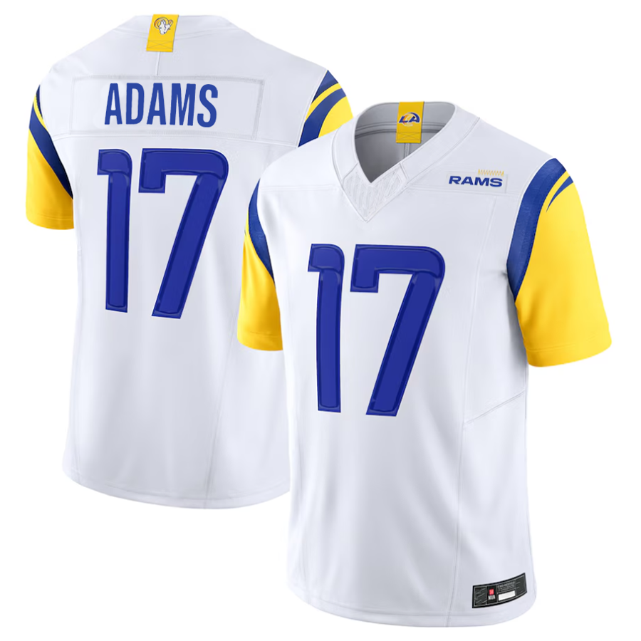 Trusc LA.Rams #17 Davante Adams Player White F.U.S.E. Limited Stitched Jerseys