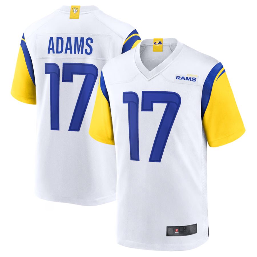 Trusc LA.Rams #17 Davante Adams Player White Game Stitched Jerseys