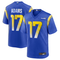 Trusc LA.Rams #17 Davante Adams Royal Game Player Stitched Jerseys