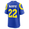 Trusc LA.Rams #22 Trent McDuffie Royal Team Game Player Stitched Jerseys