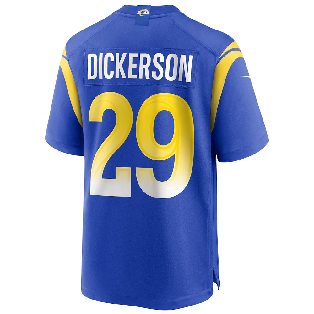 Trusc LA.Rams #29 Eric Dickerson Player Royal Home Game Stitched Jerseys