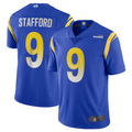 Trusc LA.Rams #9 Matthew Stafford Royal Vapor Limited Jersey American Stitched Jerseys