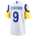 Trusc LA.Rams #9 Matthew Stafford White White Game Player Stitched Jerseys