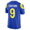 Trusc LA.Rams #9 Matthew Stafford Royal Team Vapor F.U.S.E. Stitched Limited Jerseys