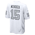 Trusc LV.Raiders #15 Fernando Mendoza White Alternate Game Player Stitched Jerseys
