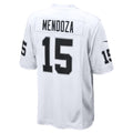 Trusc LV.Raiders #15 Fernando Mendoza White Game Player Stitched Jerseys
