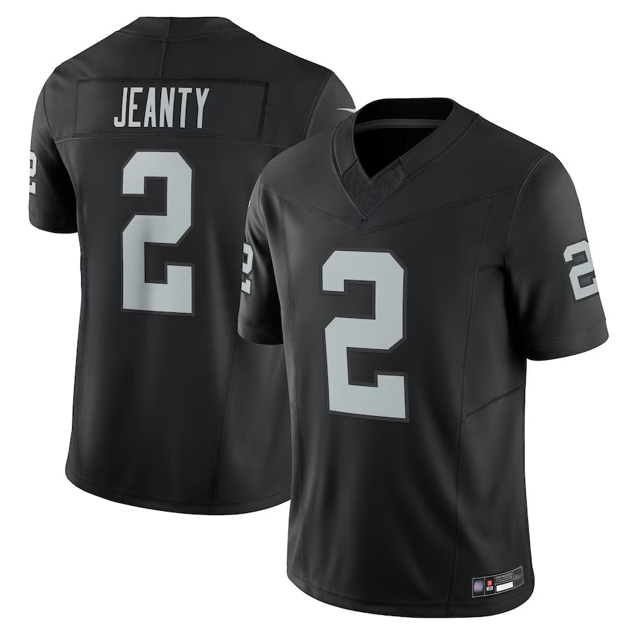 Trusc LV.Raiders #2 Ashton Jeanty Player Black Home Limited Stitched Jerseys