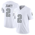 Trusc LV.Raiders #2 Ashton Jeanty Player White Alternate Vapor F.U.S.E Limited Stitched Jerseys