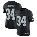 Trusc LV.Raiders #34 Bo Jackson Player Black Vapor Limited Stitched Jerseys