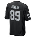 Trusc LV.Raiders #89 Brock Bowers Black 2024 Draft First Round Pick Player Game Jersey Stitched Jerseys