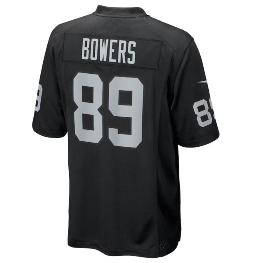 Trusc LV.Raiders #89 Brock Bowers Black 2024 Draft First Round Pick Player Game Jersey Stitched Jerseys