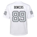 Trusc LV.Raiders #89 Brock Bowers Player White Alternate Game Stitched Jerseys