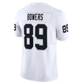 Trusc LV.Raiders #89 Brock Bowers Player White Vapor F.U.S.E Limited Stitched Jerseys