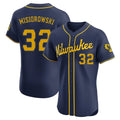 Trusc M.Brewers #32 Jacob Misiorowski Player Navy Home Limited Elite Stitched Jerseys