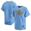 Trusc M.Brewers Blank Player Light Blue City Connect Home Limited Stitched Jerseys