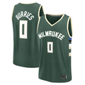 Trusc M.Bucks #0 Brayden Burries Green 2026  Draft First Round Pick Fast Break Jerseys - Icon Edition