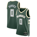 Trusc M.Bucks #0 Brayden Burries Hunter Green Swingman Jerseys - Icon Edition